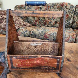 Antique Pepsi-Cola bottle carrier